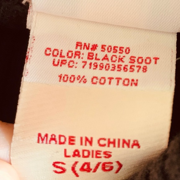 Long sleeve Black Turtle Neck 100% cotton Size Small 4/6 - Picture 4 of 8